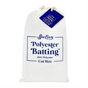 SEW EASY BATTING - Batting  100 % Polyester 200Gsm With Scrim - cot 127 x 152cm