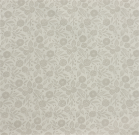 Moda - Christmas Morning - 100% Cotton 110cm - Grey Flowers