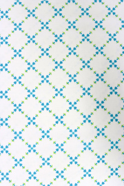 Riley Blake Printed Cotton - Floral Diamonds White 112cm