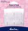 HEMLINE HANGSELL - Fuse And Fold Waistband Lining 25mm x 3mm - white
