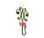 Quilt hook 7.5in wired – Black – Butterfly scroll