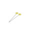 BOHIN - Flower Head Pins 2In(50 pins) yellow