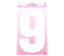 Iron on Number EXTRA LARGE 30cm - White 9