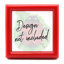 Diamond Dotz Ddsk Frame - Red - plastic - 9.6 x 9.6cm