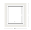 DIAMOND DOTZ - Aperture:36 X 47Cm White/White