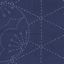 Sashiko Navy Cloth - Diamonds
