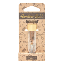 HEMLINE GOLD - Quilting Gold Eye Hand Needles - 10 pcs asst sizes