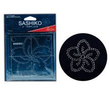 Sashiko Template 4 inches - cherry blossom