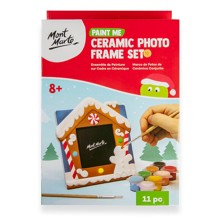 Mont Marte - Paint Me- Ceramic Frame 11pc - Gingerbread