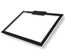 Triumph Lightbox - A3 LED Tracing Light Pad with Angle Stand 