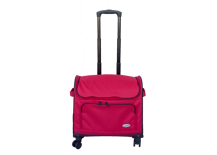 Horn Small Sewing Machine Trolley Bag - Cherry Red