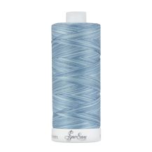 SEW EASY COLLECTION - Fine Quilting Thread 100% Cotton - variegated  50/3 1100m col 4254