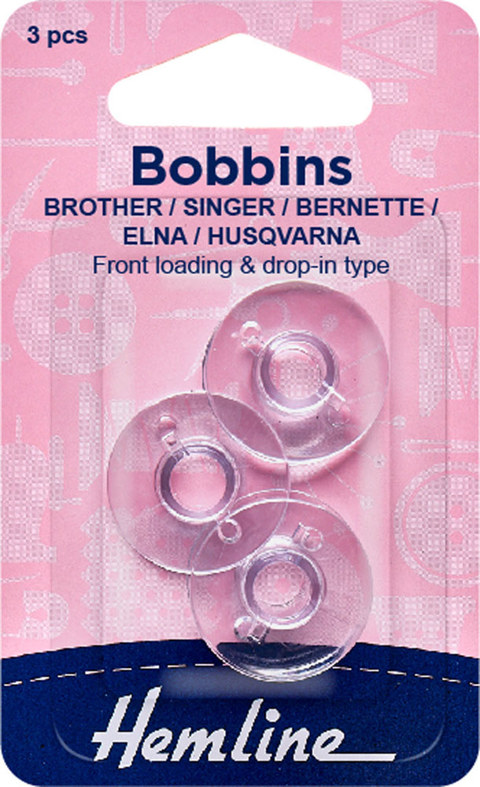 HEMLINE HANGSELL - Bobbin Bernette 3 Pack 