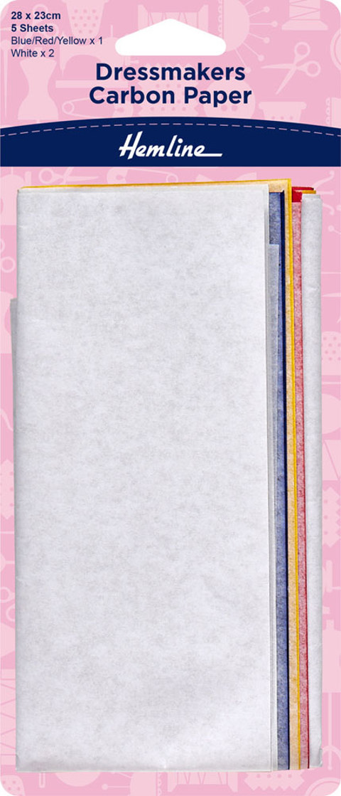 HEMLINE HANGSELL - Dressmaker s Carbon Paper 23cm x 28cm (5 pcs)