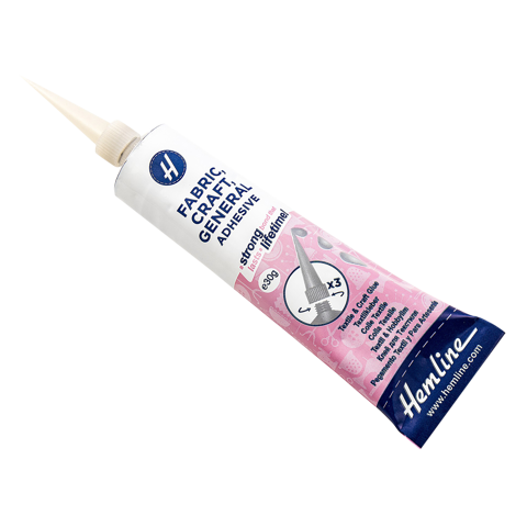 HEMLINE HANGSELL - Textile & Craft Glue, 30g