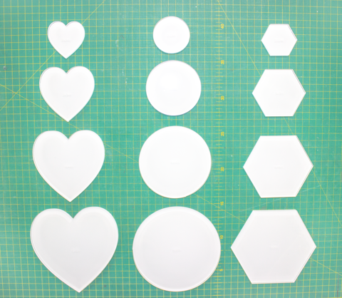 12pc Mega Template Set