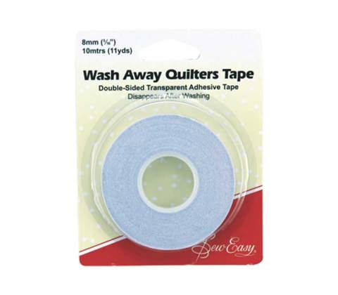 Wash Away Quilters Tape – 8mm (5/16”) x 10m