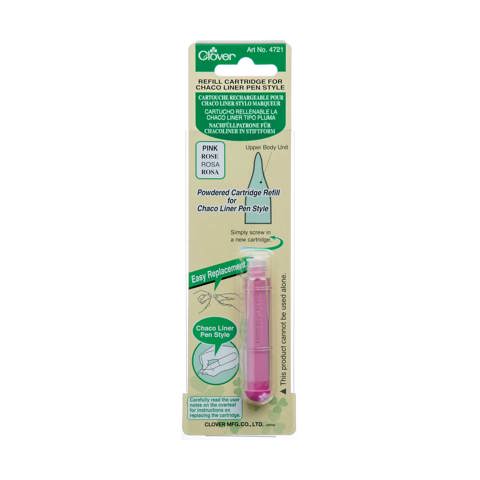 Clover Refill Cartridge for Chaco Liner Pen Style - Pink