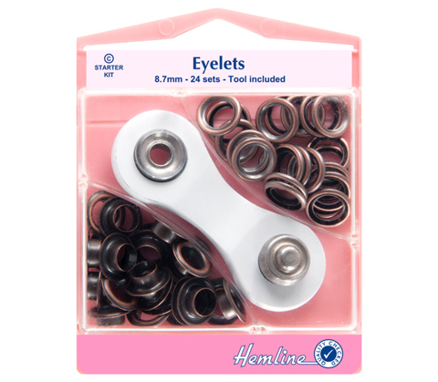 Eyelets Starter Set 8.7mm - Bronze