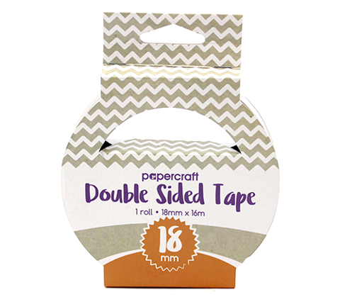 Papercraft Double Sided Adhesive Tape - 18mm x 16m
