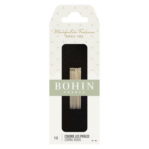 BOHIN - Beading Needle - no.10  (x 15 needles)