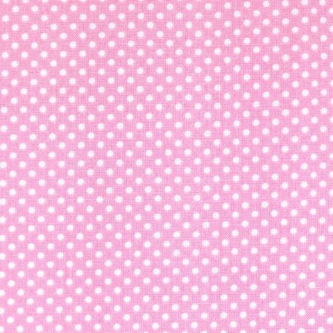 Fabric Gutermann X Birch Summer Loft Pindot 110cm X 10Mt 100% Co Rose Pink-660
