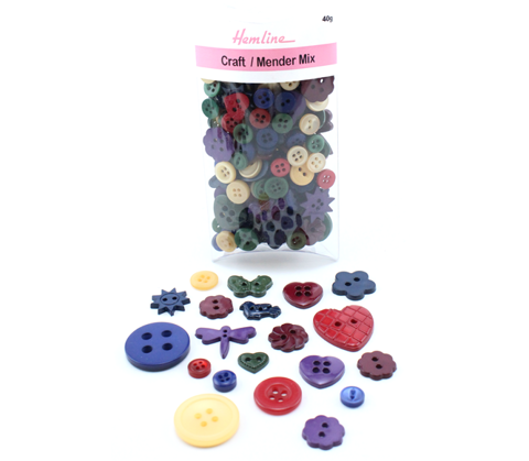 Buttons - Bulk pack - Novelty Packs Country