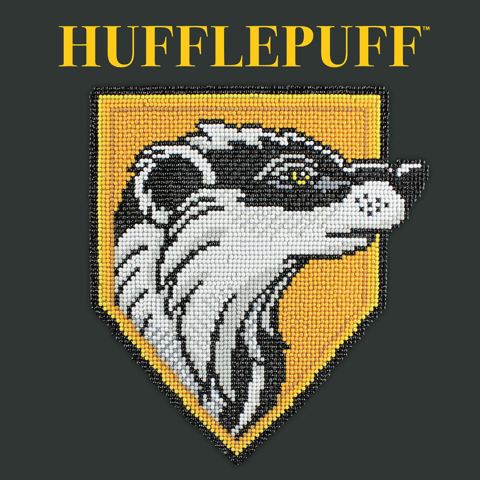 DIAMOND DOTZ - Hufflepuff Alumni Diamond Painting Kit32 cm x 32 cm