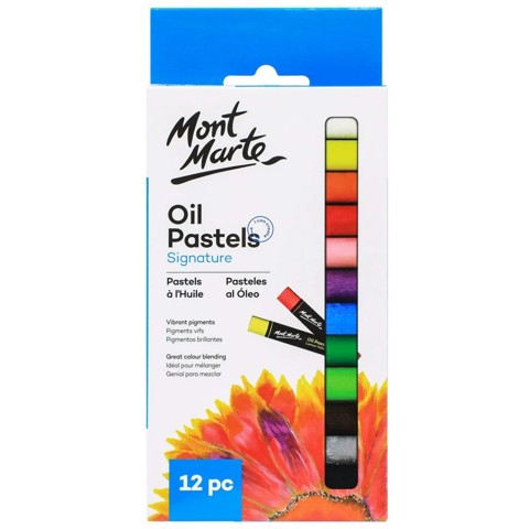 Mont Marte - Oil Pastels 12pc