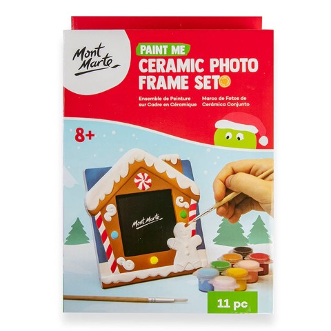 Mont Marte - Paint Me- Ceramic Frame 11pc - Gingerbread