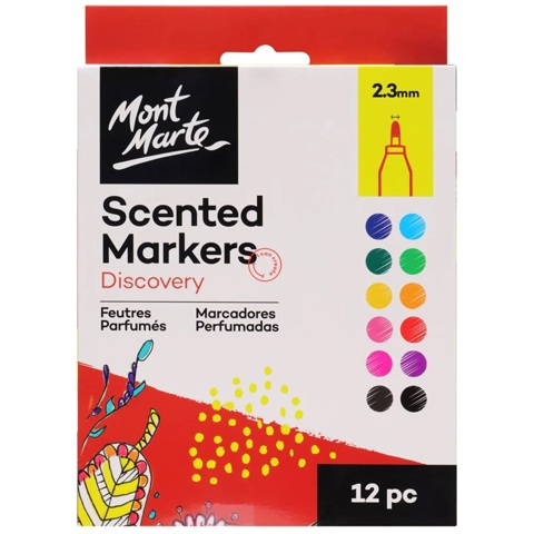 Mont Marte - Scented Markers 12pc