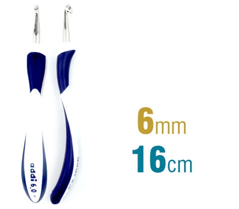 Addi Swing Crochet Hook 16Cm X 6.00Mm