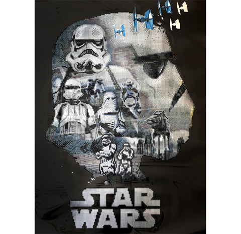 DIAMOND DOTZ - Star Wars - Stormtrooper - 52 x 68cm