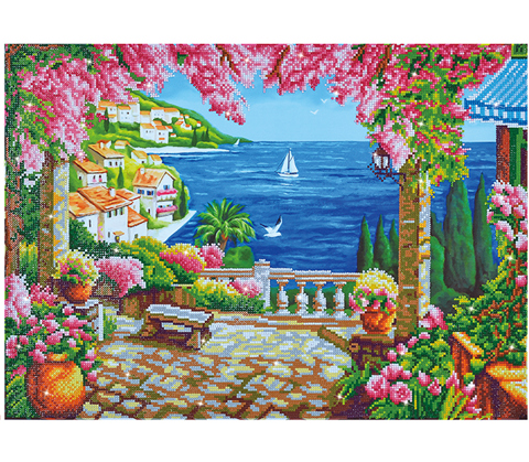 Diamond Dotz Riviera Dream - 66 x 47cm (26 x 18.5in)