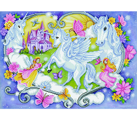 Diamond Dotz Princess Magic - 65.5 x 47cm (25.8 x 16.54in)