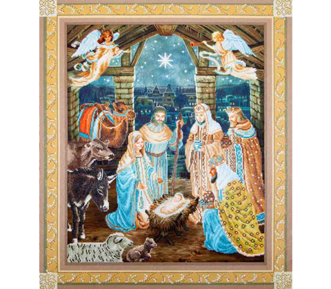 Diamond Dotz Nativity Scene - 85 x 100cm (33.5 x 39.4in)