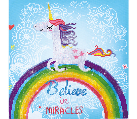 Diamond Dotz Believe In Miracles - 35 x 35cm (13.8 x 13.8in)