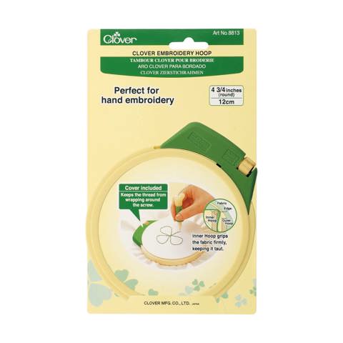 Clover Embroidery Hoop 12cm