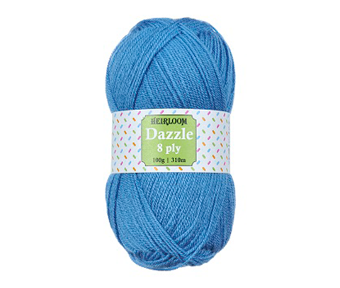 Heirloom - Dazzle 8 ply - 100% Acrylic - 290m / 100g