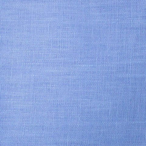 Hobbysew - 100% LINEN 14x14 PLAIN DYED FABRIC 54/56  - SKY BLUE
