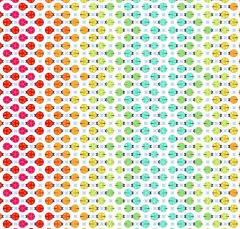 Tula Pink True Colors Minky - GLOW