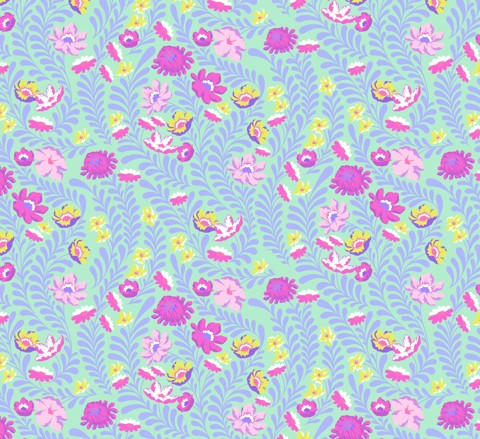 Tula Pink Untamed - Flowerfield - COSMIC