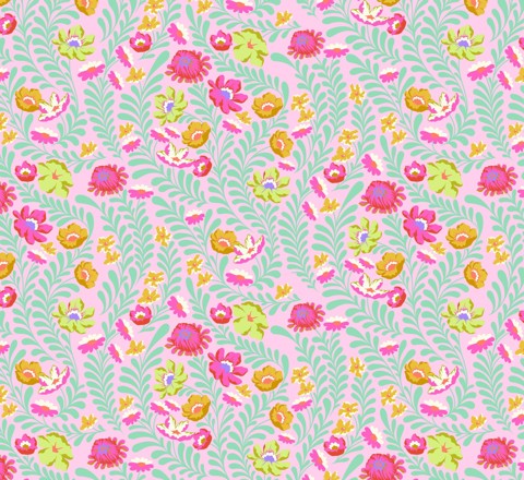 Tula Pink Untamed - Flowerfield - LUNAR