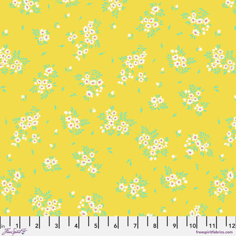 Tula Pink True Colours - What a Ditz - BUTTERCUP