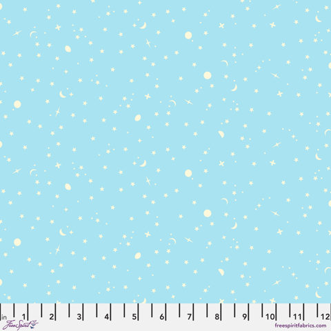 Tula Pink True Colours - Space Sprinkles - WATERFALL