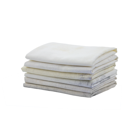 Moda - Grunge Basics Fat Quarters - Bone - 6 Pack