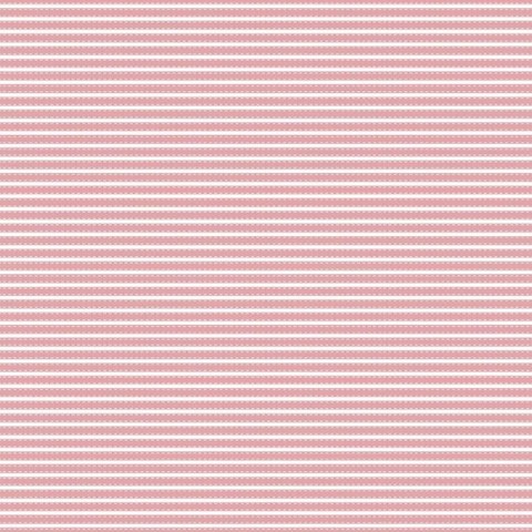 Riley Blake Printed Cotton - Stitched Stripe Pink 112cm