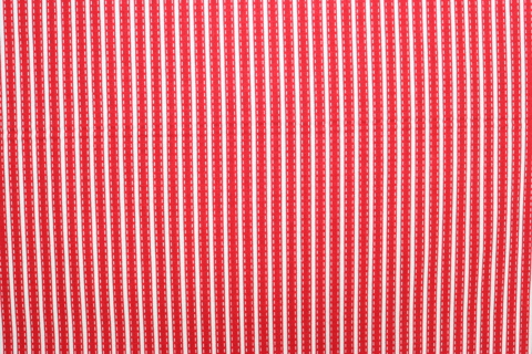 Riley Blake Printed Cotton - Stitched Stripe Red 112cm