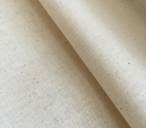 Calico 100% Unbleached Calendered Cotton - 94 inch width (240cm)