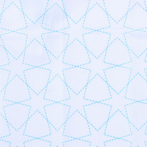 Sashiko White Cloth - Stars